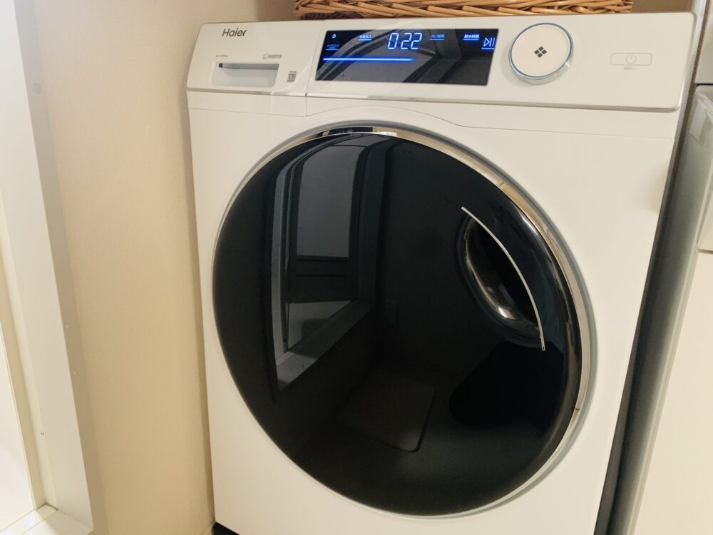 100 ％品質保証 Haier 9.0kgドラム式洗濯機JW-TD90SA 洗濯機 ...